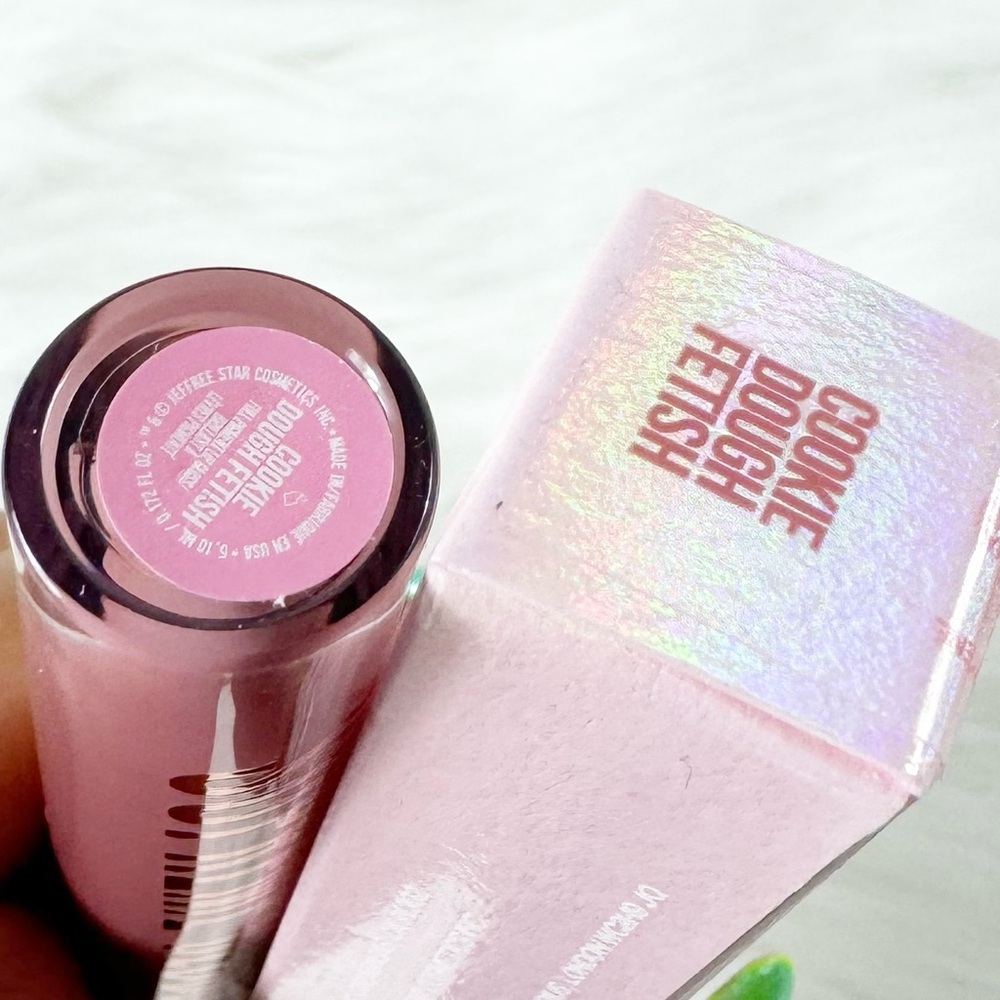 *COOKIE DOUGH FETISH (4 tubes) Nude w/Rose Undertones Jeffree Star SUPREME GLOSS - Picture 10 of 11